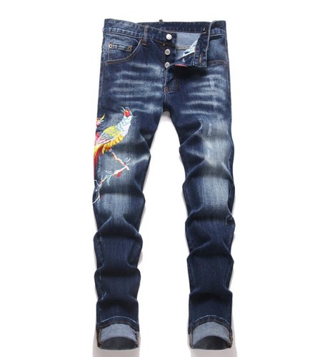 Jeans uomo blu denim - , gamba