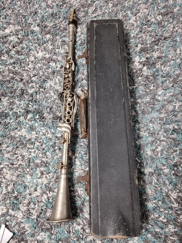 Clarinetto vintage metallo - vintage,