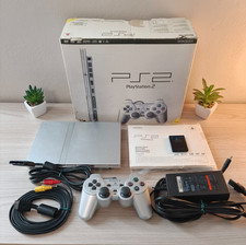 Sony PS2 Slim Silver Console