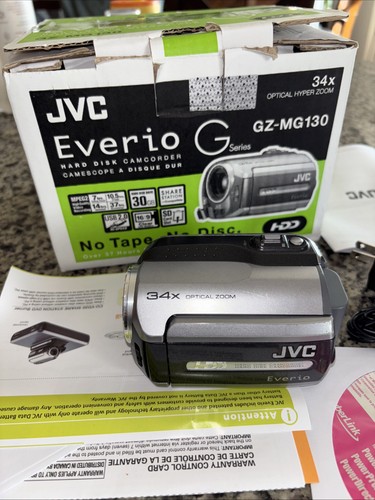 Videocamera jvc mg130 30gb - videocamera, gz-mg130