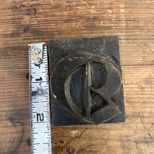 Antica tipografia tipo legno