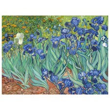 Niik stampa su tela van gogh iris 60x44x1,7cm canvas quadro