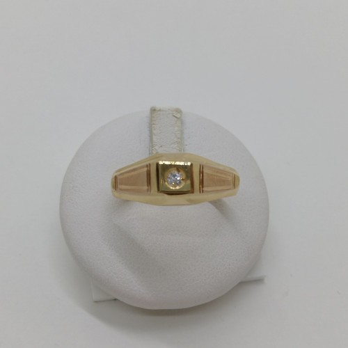 Anello uomo oro giallo e - uomo, in