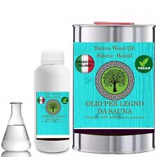Olio per LEGNO da SAUNA F.U. protettivo 100% puro NATURAL OIL VEGAN GSW