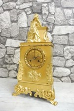 Antico orologio impero bronzo