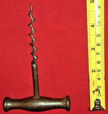Vintage Metal Handle Corkscrew