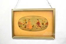 Quadro In Legno Chiaro Scena