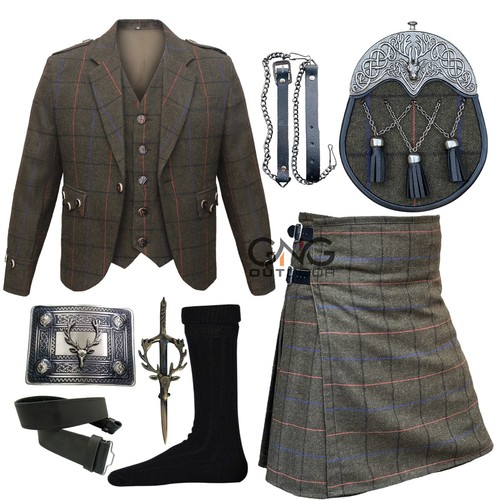Scozzese uomo tweed - scozzese,