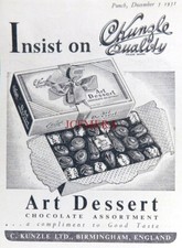 Kunzle ART DESSERT Chocolates