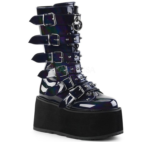 Pleaser demonia mid calf - 3", mid-calf
