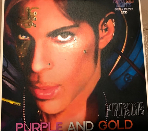 Prince purple gold - purple&gold, fold