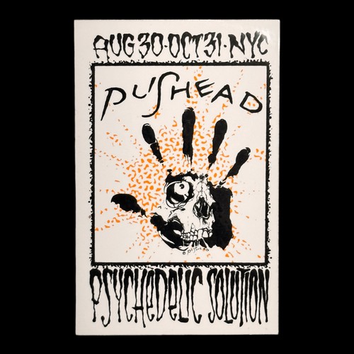 Adesivo originale 1989 pushead - 1989,
