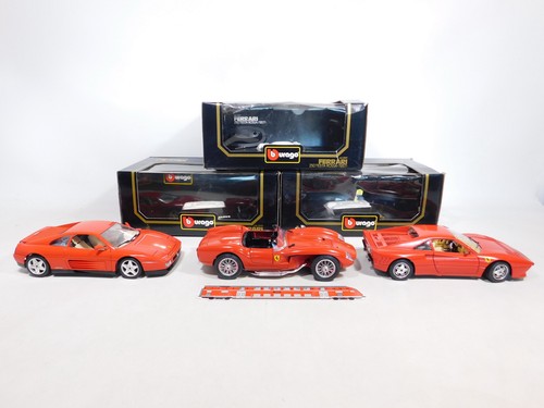 Burago ferrari 3007 - 3x, ferrari: