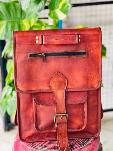 Zaino pelle capra borsa - zaino,