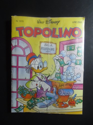Topolino 1978 blisterato - topolino,