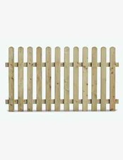STACCIONATA RECINTO RECINZIONE STECCATO GIARDINO LEGNO IMPREGNATO 180X80 (13841)