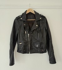 Giacca in vera pelle Bershka |