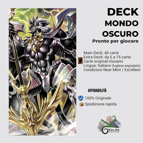 Yugioh mazzo deck mondo - deck,