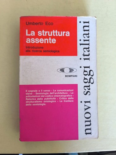 Eco umberto struttura - eco, la