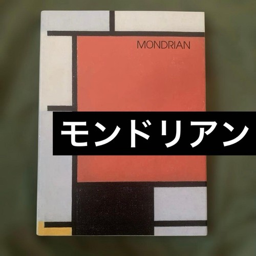 Mondrian exhibition art book - mondrian,