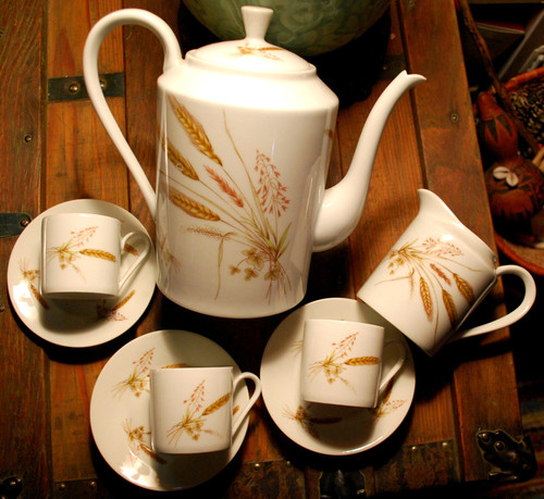 Limoges antico set caffettiera - limoges,