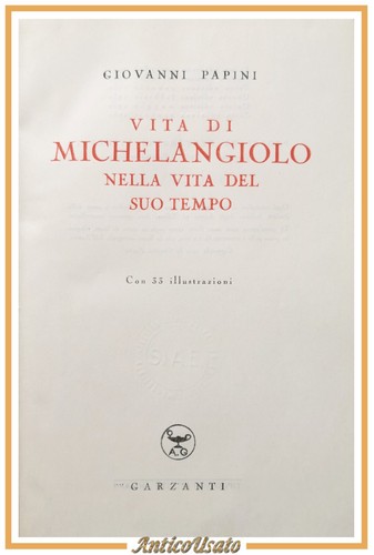 Vita michelangelo nella - di,