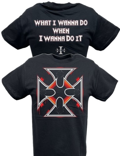 Shirt nera triple wanna - t-shirt,