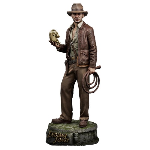 Figurine résine indiana jones - résine,
