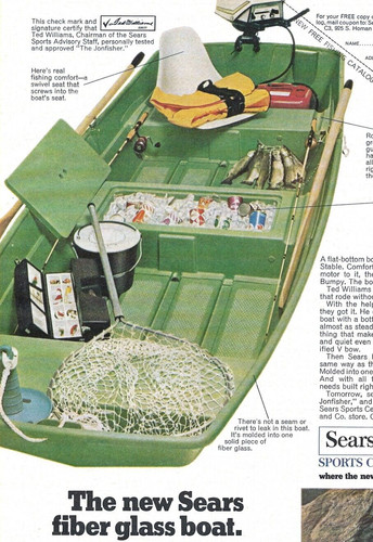 1970 sears ted williams - williams, barca