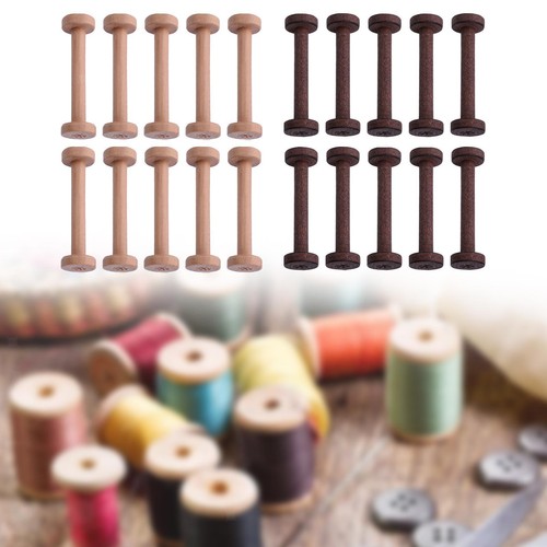 10x rocchetti vuoti - , legno