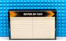 REVOX AV C-60 TYPE I NASTRO A