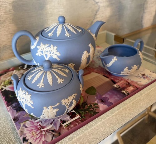 Set tè wedgwood jasperware - tè,