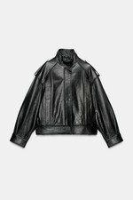 Giacca Bomber Zara 100% Pelle