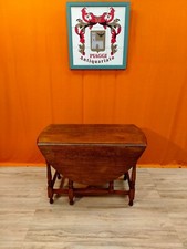 tavolo bandelle uso consolle legno rovere massello anni 1920/1930 restaurato