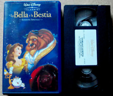 VHS Animazione Walt Disney LA BELLA E LA BESTIA - EDIZIONE SPECIALE 2002.