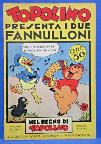 Topolino due fannulloni nel - due,