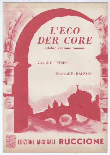 Spartito eco der core - spartito, l'eco