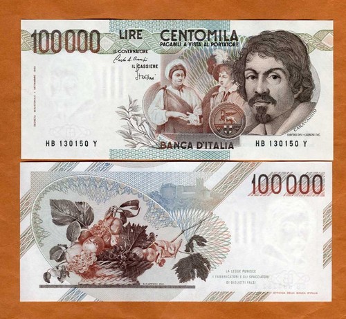 Italia 100000 lire - (100.000),