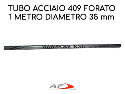 Tubo forato acciaio - forato, in