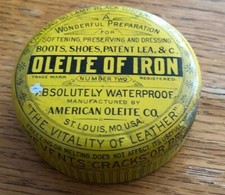 Scarpa impermeabile latta