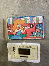 COFFEE HOUSE LCD GAME VINTAGE SUNWING SG-842 SG 842 MADE IN TAIWAN WORKING RG3