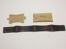 LEATHER STRAP FOR OMEGA PILOT'S WATCH REEDITION 1938