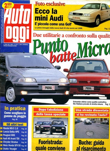 Auto oggi anno - oggi, n.15/16