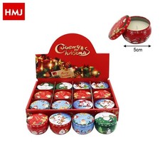 Set 12 Pezzi Candele Cera In