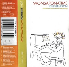 John Lennon ‎ Wonsaponatime (Selection From Lennon Anthology) (Cassette) Beatles