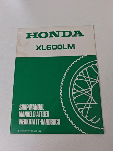 Honda xl600lm manuale officina - honda,