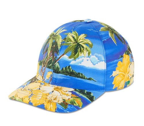 Gucci hawaiian print logo - gucci,