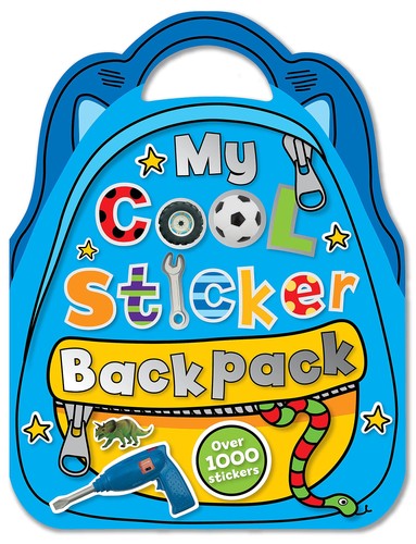 Cool sticker backpack - sticker,