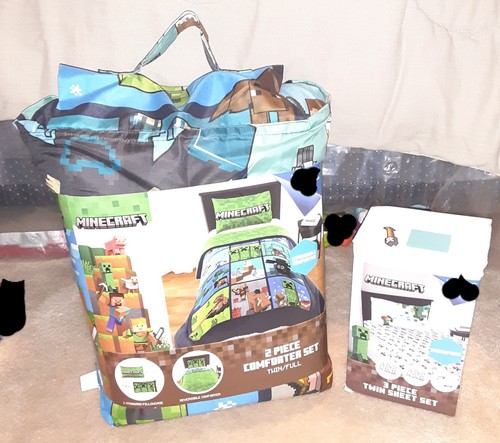 Minecraft set pezzi piumino - set,