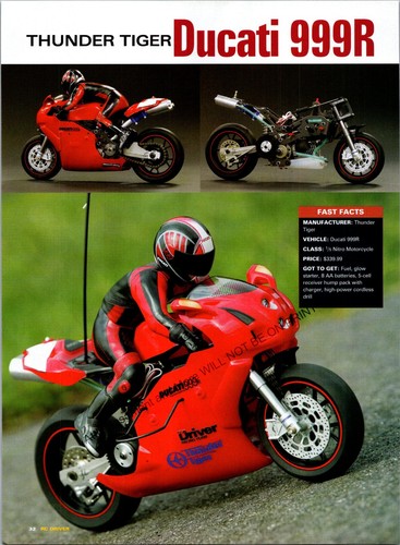 Pubblicità stampa moto - moto, rc